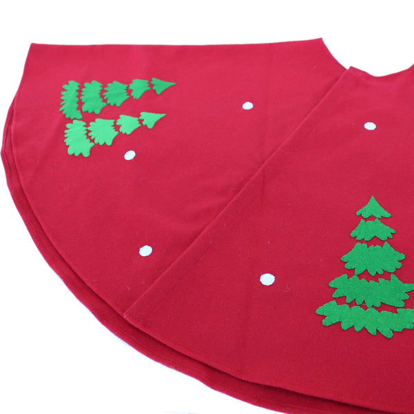 Trailer life felt Christmas tree skirt